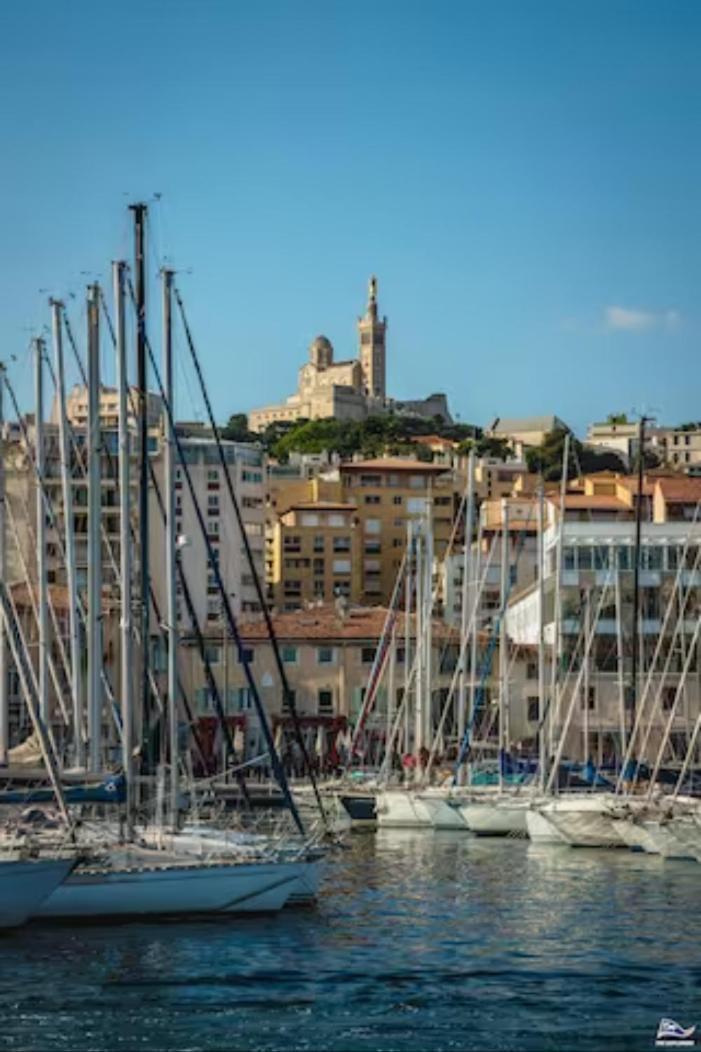 Studio Calanques Pres Du Vieux Port Marseille Ngoại thất bức ảnh