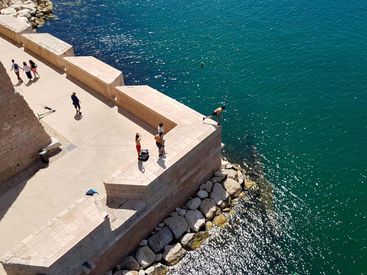 Studio Calanques Pres Du Vieux Port Marseille Ngoại thất bức ảnh